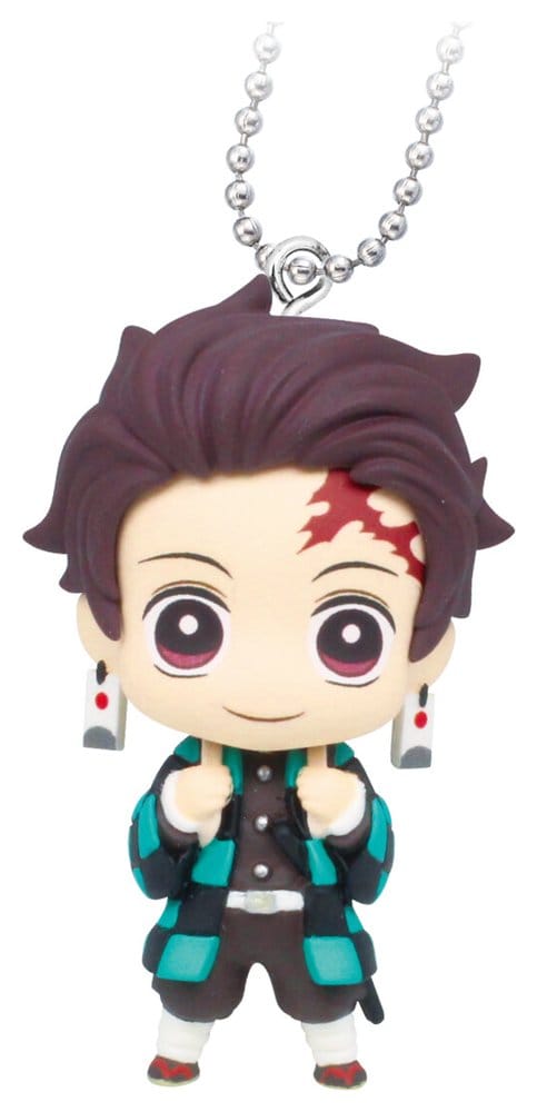 Demon Slayer: Kimetsu no Yaiba Llaveros Swing Danglers 3 cm Mystery Capsule Expositor (12)