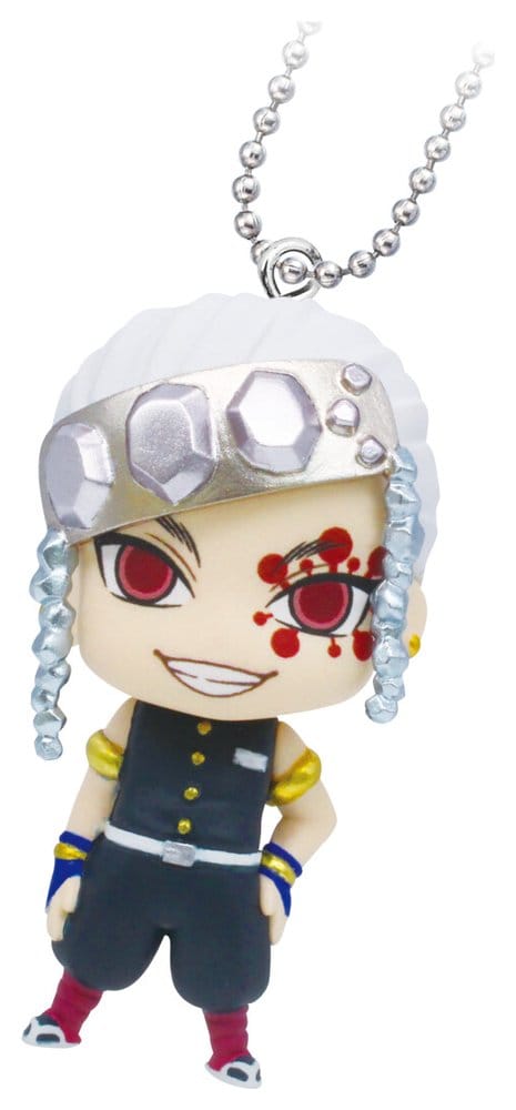 Demon Slayer: Kimetsu no Yaiba Llaveros Swing Danglers 3 cm Mystery Capsule Expositor (12)