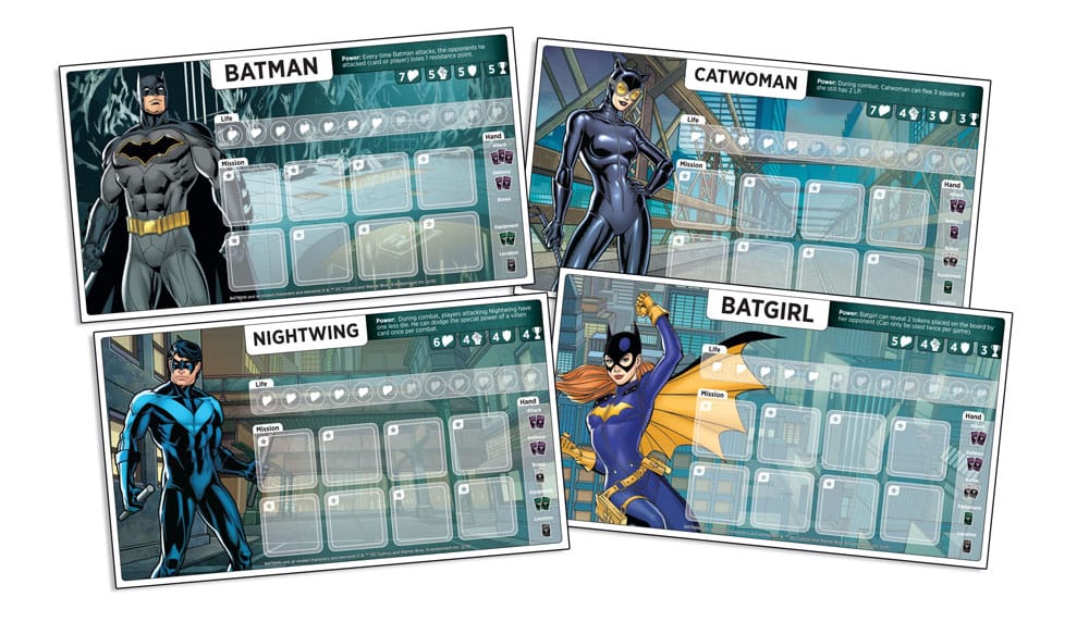 DC Comics Juego de Mesa Batman The Savior of Gotham City *Edición inglés*