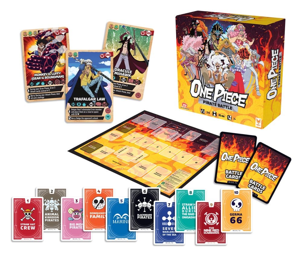 One Piece Juego de mesa Pirate Battle *Edición Inglés*