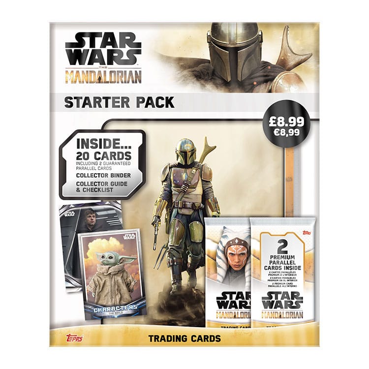 Star Wars: The Mandalorian Trading Cards Pack de inicio *Edición inglés*