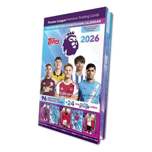 Premier League Cartas Coleccionables 2026 Calendario de cuenta atrás
