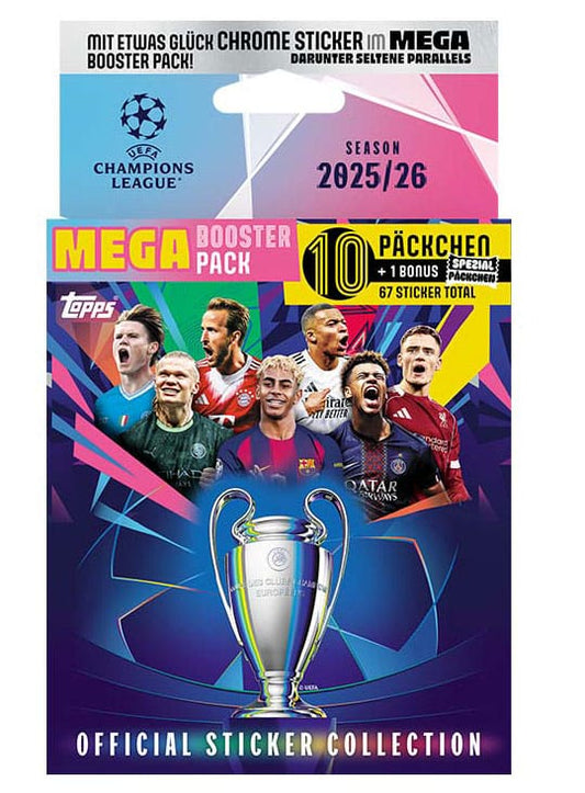 Liga de Campeones de la UEFA 2025/26 Sticker Collection Mega Eco Pack