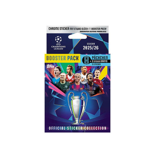 Liga de Campeones de la UEFA 2025/26 Sticker Collection Eco Pack