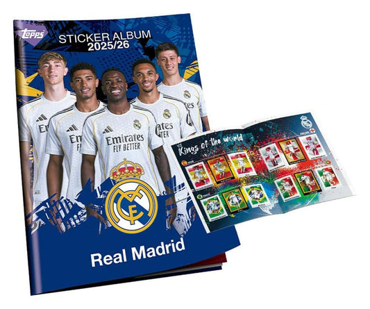 Real Madrid 2025/26 Álbum de Cromos Set