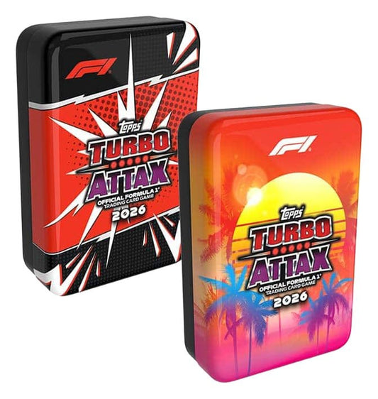 Fórmula 1 Turbo Attax 2026 Cartas Coleccionables Mega Tin