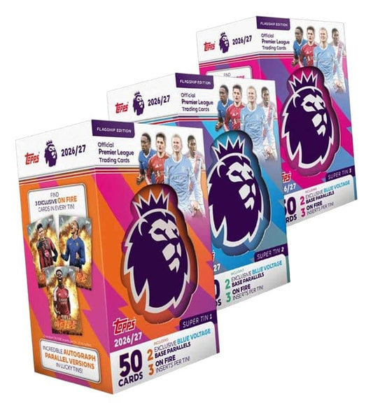 Premier League 2026/2027 Cartas Coleccionables Super Tin