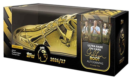 Premier League 2026/2027 Cartas Coleccionables Golden Boot Tin