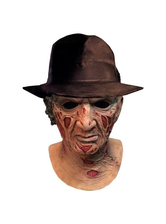 Pesadilla en Elm Street Máscara de látex Deluxe con sombrero Freddy Krueger - Z POP Toys