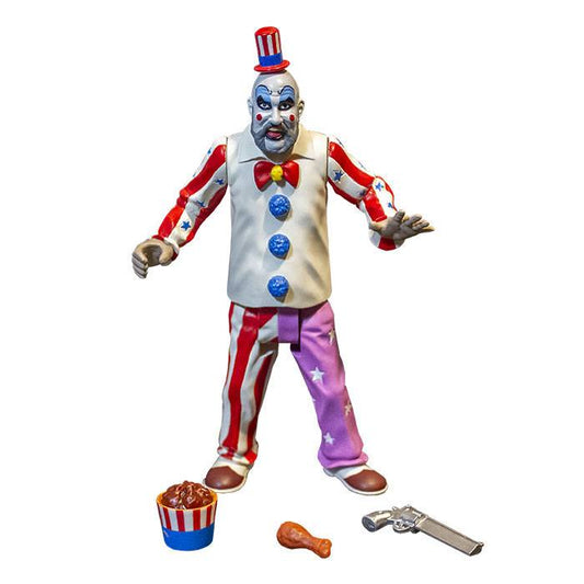 La casa de los 1000 Cadáveres Figura Finger Lickin' Pistol Whippin' Captain Spaulding 15 cm - Z POP Toys