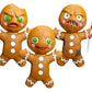 Krampus pack de 3 Réplicas Prop Gingerbread Men
