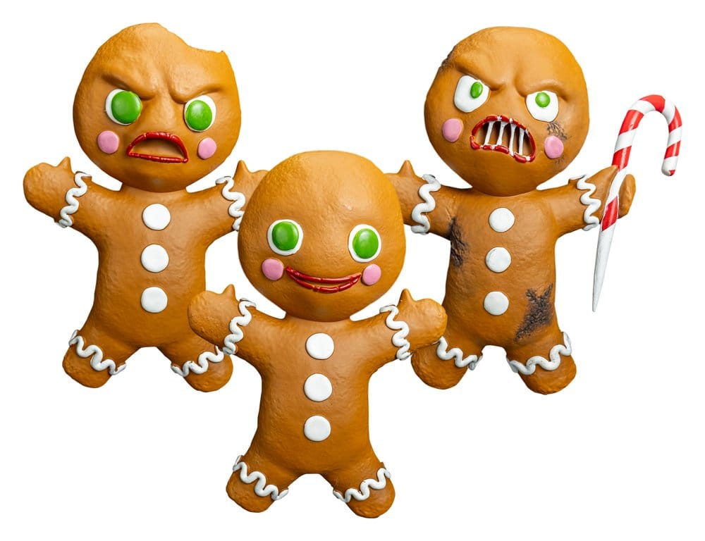 Krampus pack de 3 Réplicas Prop Gingerbread Men