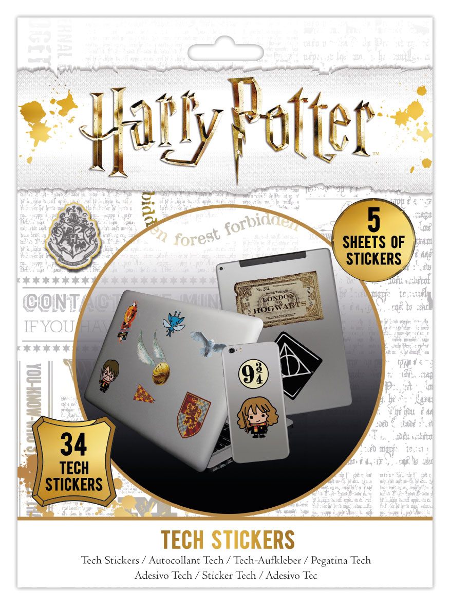 Harry Potter Pegatina Tech Pack Artefacts (10)