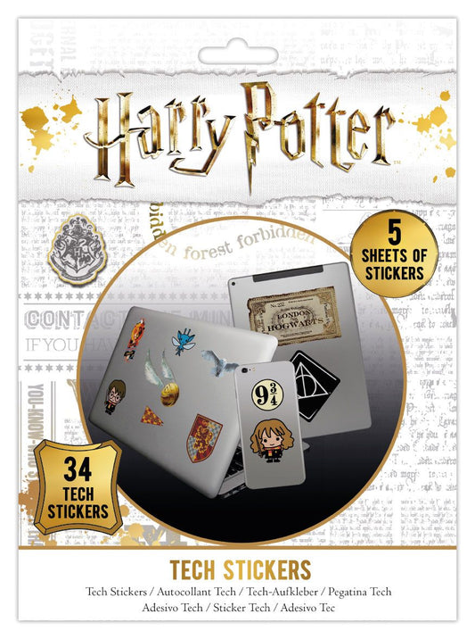Harry Potter Pegatina Tech Pack Artefacts (10)
