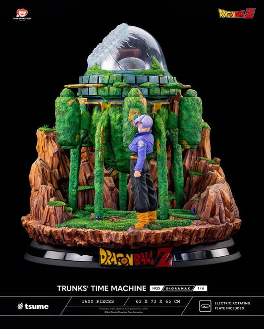 Dragon Ball Z Figura 1/6 HQS Dioramax Trunks' Time Machine