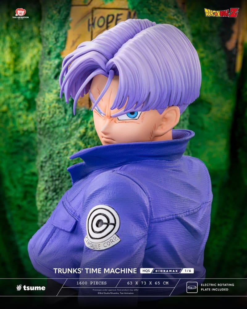 Dragon Ball Z Figura 1/6 HQS Dioramax Trunks' Time Machine