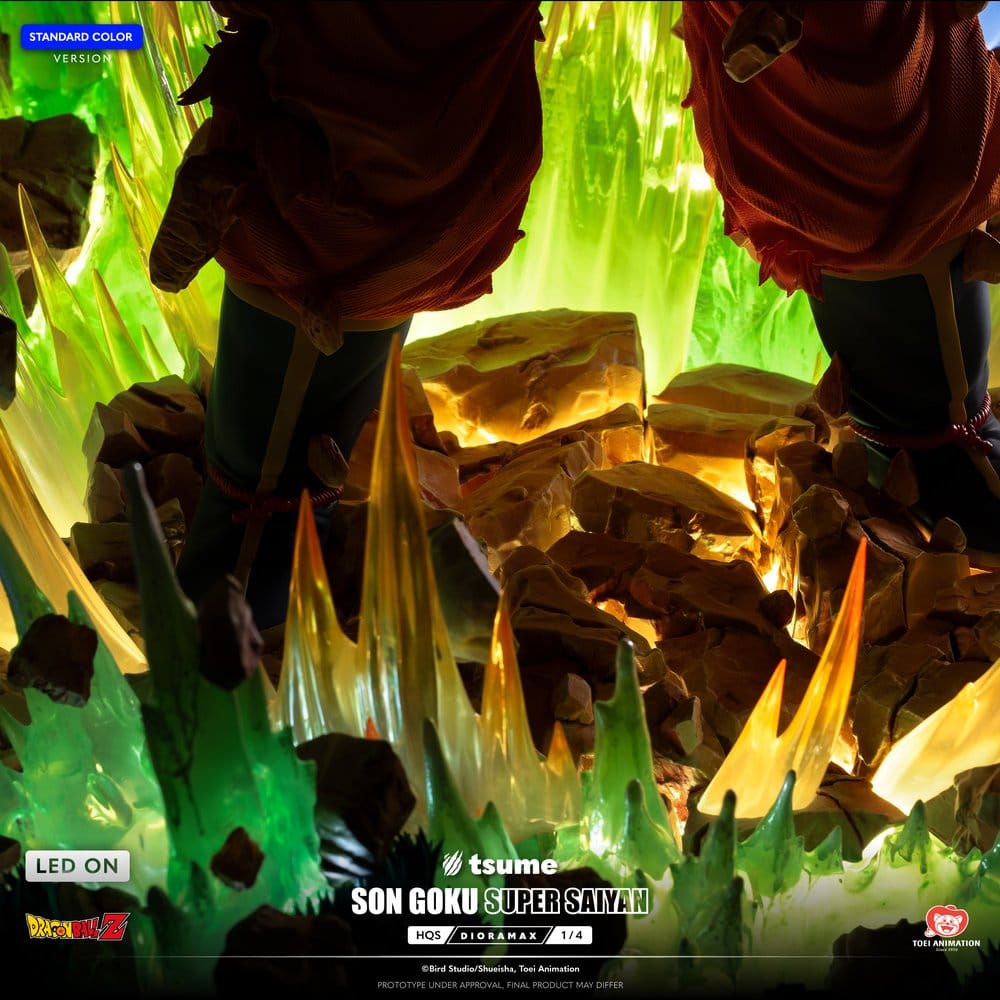 Dragon Ball Z Figura 1/4 HQS Dioramax Son Goku Super Saiyan 51 cm