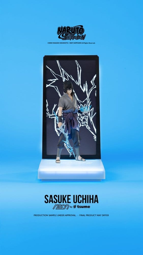 Naruto Neon Figura 1/9 Sasuke Uchiha 25 cm