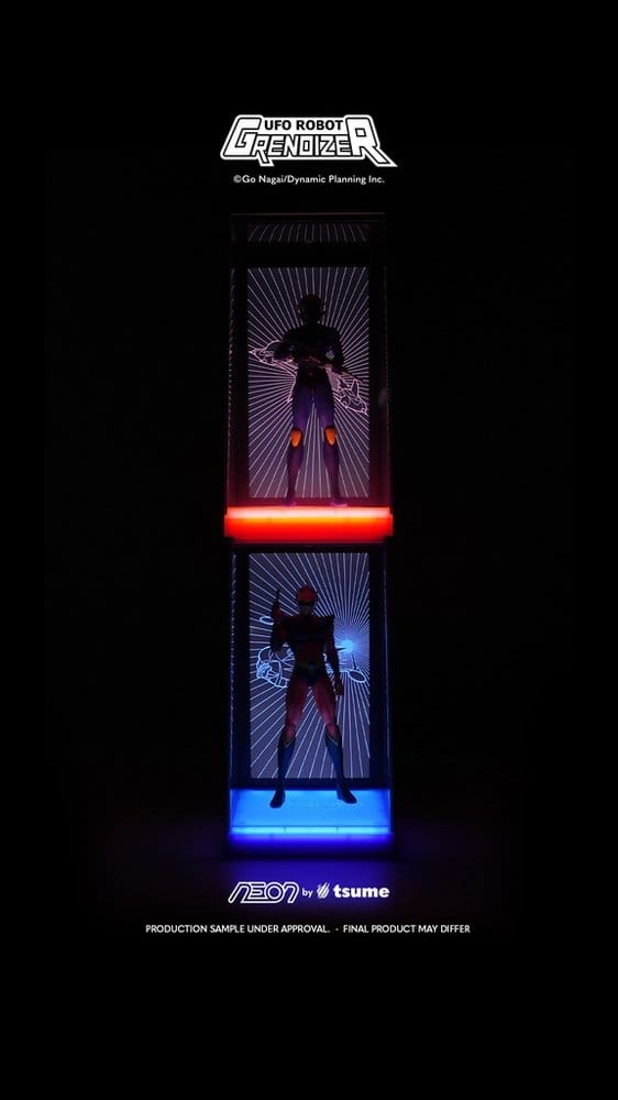 Grendizer Neon Figura 1/9 Kabuto Koji - Alcor 25 cm