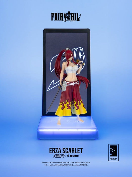 Fairy Tail Neon Figura 1/9 Erza Scarlet 25 cm