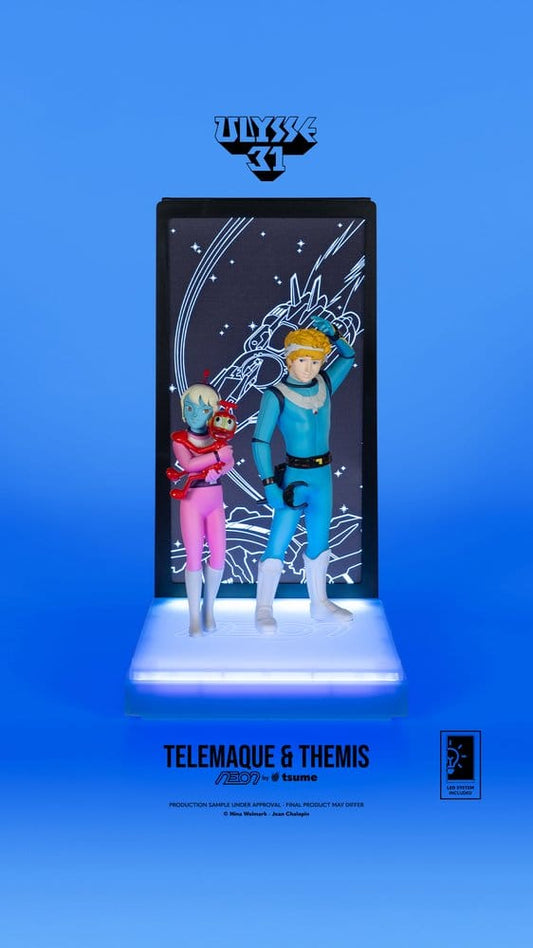 Ulysse 31 Neon Figura 1/9 Telemachus & Themis 20 cm
