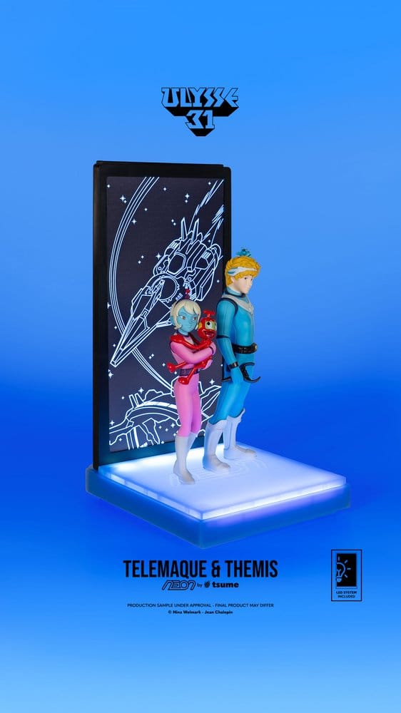 Ulysse 31 Neon Figura 1/9 Telemachus & Themis 20 cm