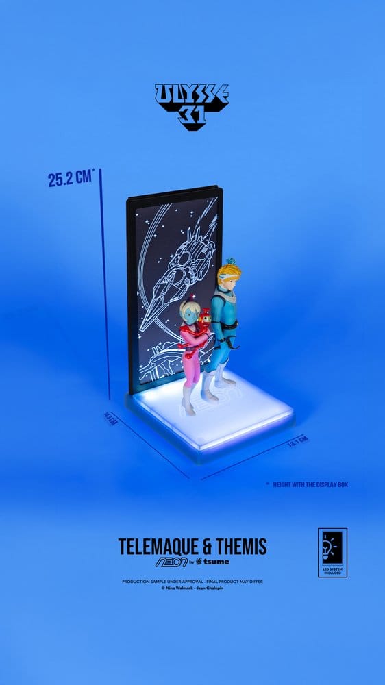 Ulysse 31 Neon Figura 1/9 Telemachus & Themis 20 cm