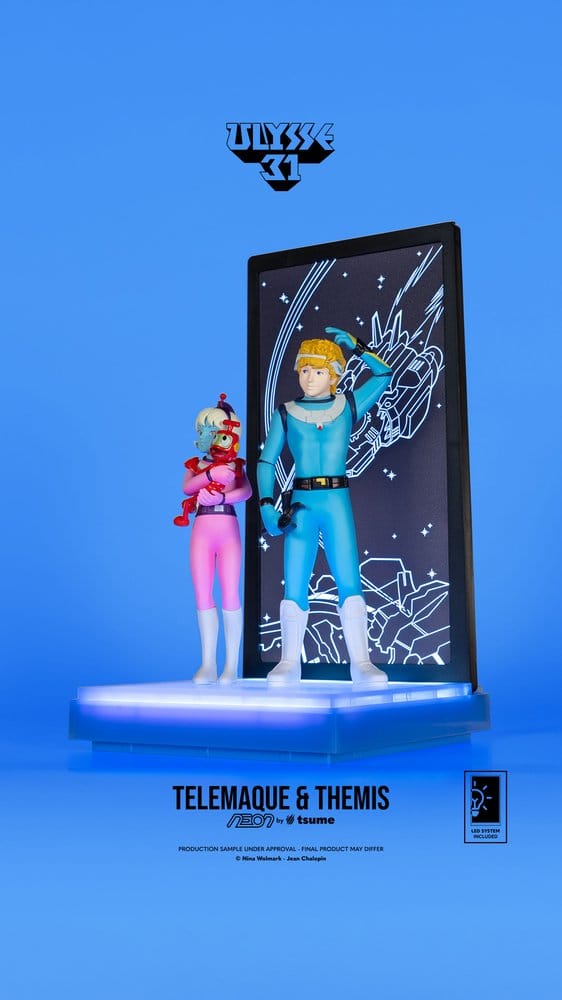 Ulysse 31 Neon Figura 1/9 Telemachus & Themis 20 cm