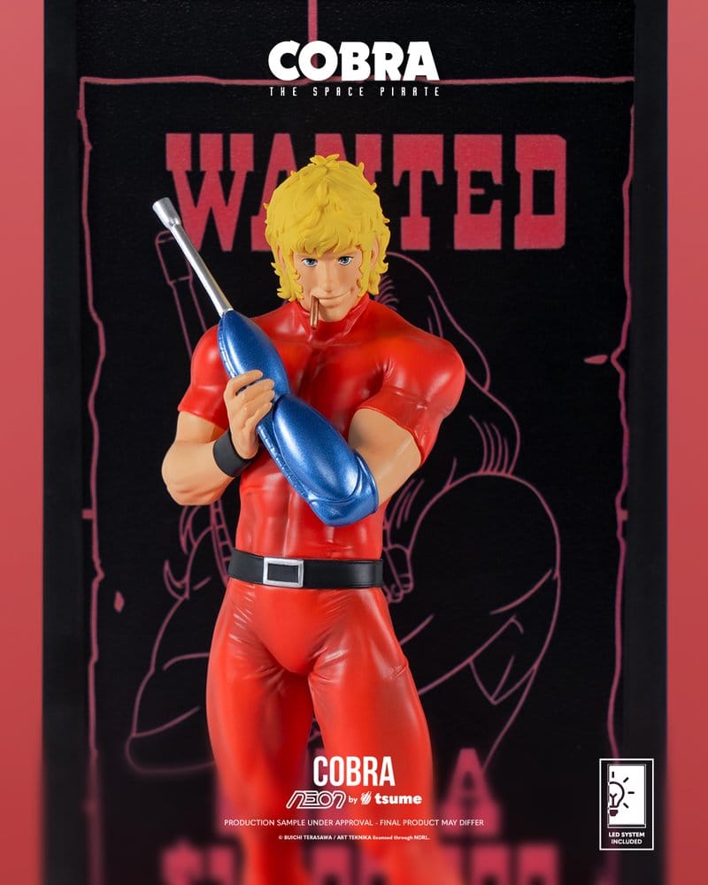 Cobra Figura Neon 1/9 Cobra The Space Pirate 20 cm