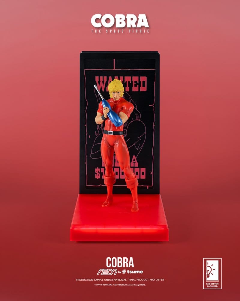 Cobra Figura Neon 1/9 Cobra The Space Pirate 20 cm