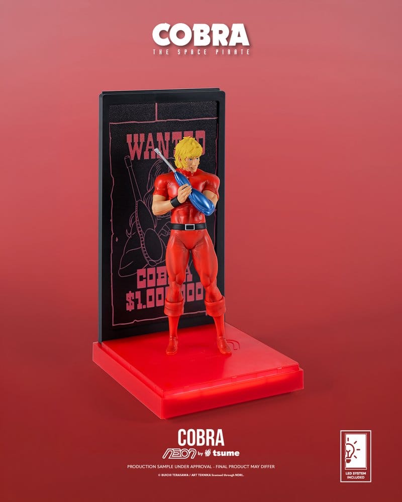 Cobra Figura Neon 1/9 Cobra The Space Pirate 20 cm
