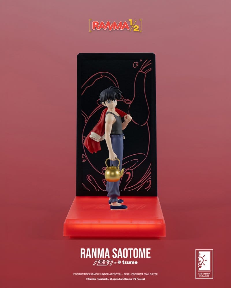 Ranma Figura 1/9 Neon Ranma Saotome Boy 20 cm