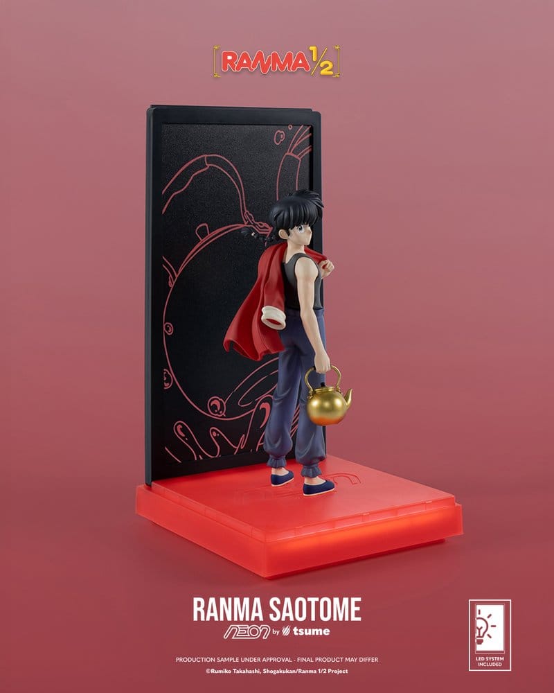 Ranma Figura 1/9 Neon Ranma Saotome Boy 20 cm
