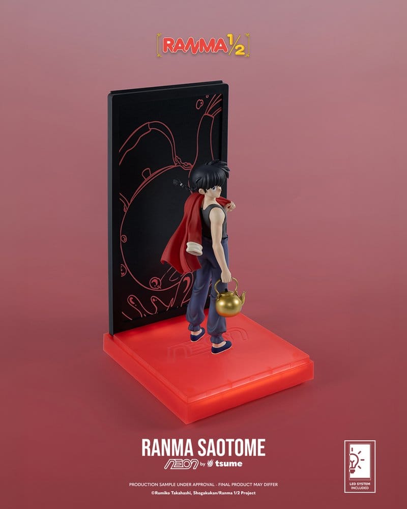 Ranma Figura 1/9 Neon Ranma Saotome Boy 20 cm