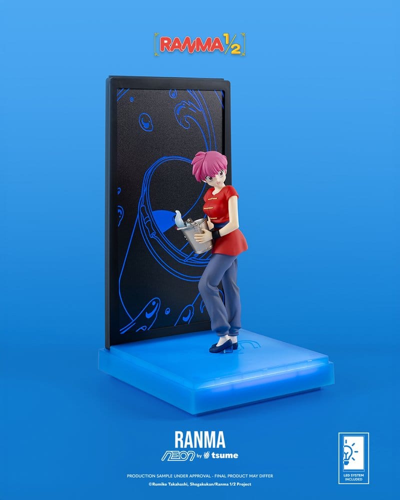 Ranma Figura Neon 1/9 Ranma Saotome Girl 20 cm