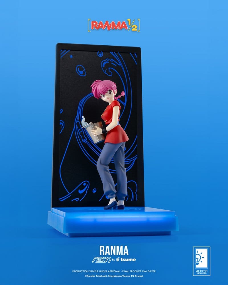 Ranma Figura Neon 1/9 Ranma Saotome Girl 20 cm