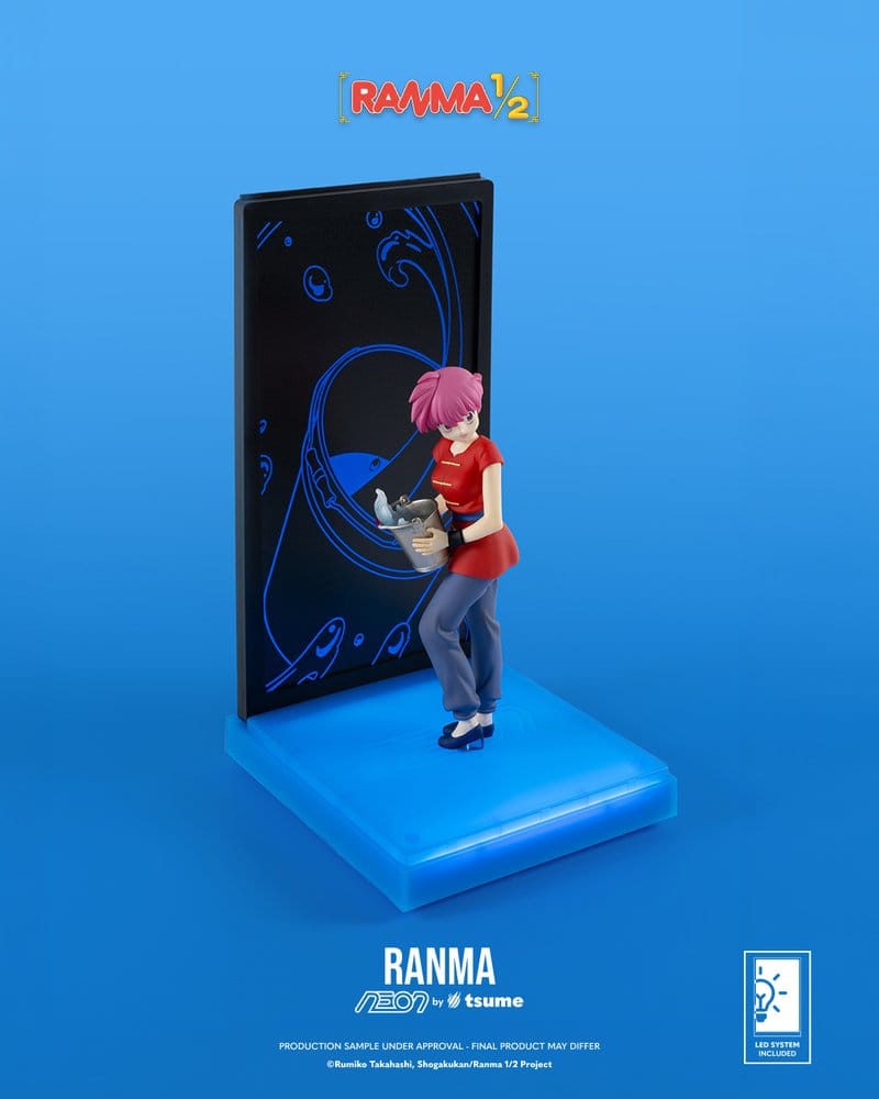 Ranma Figura Neon 1/9 Ranma Saotome Girl 20 cm
