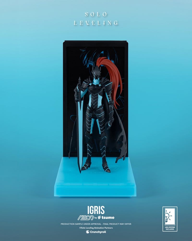 Solo Leveling Figura Neon 1/9 Igris 20 cm