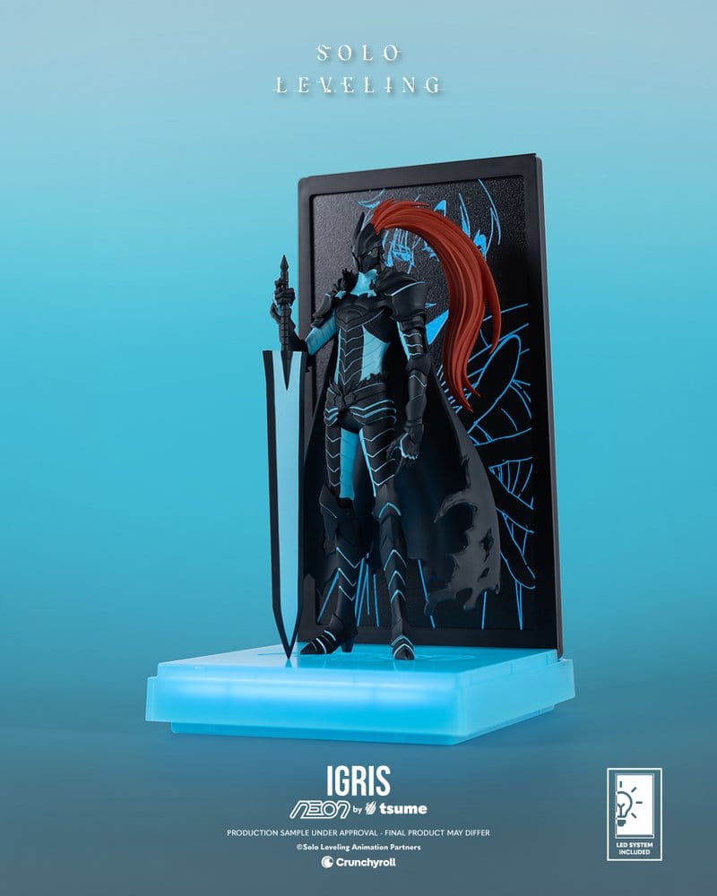 Solo Leveling Figura Neon 1/9 Igris 20 cm