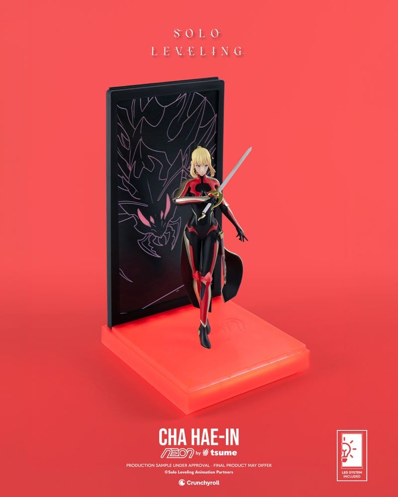 Solo Leveling Figura Neon 1/9 Cha Hae-In 20 cm