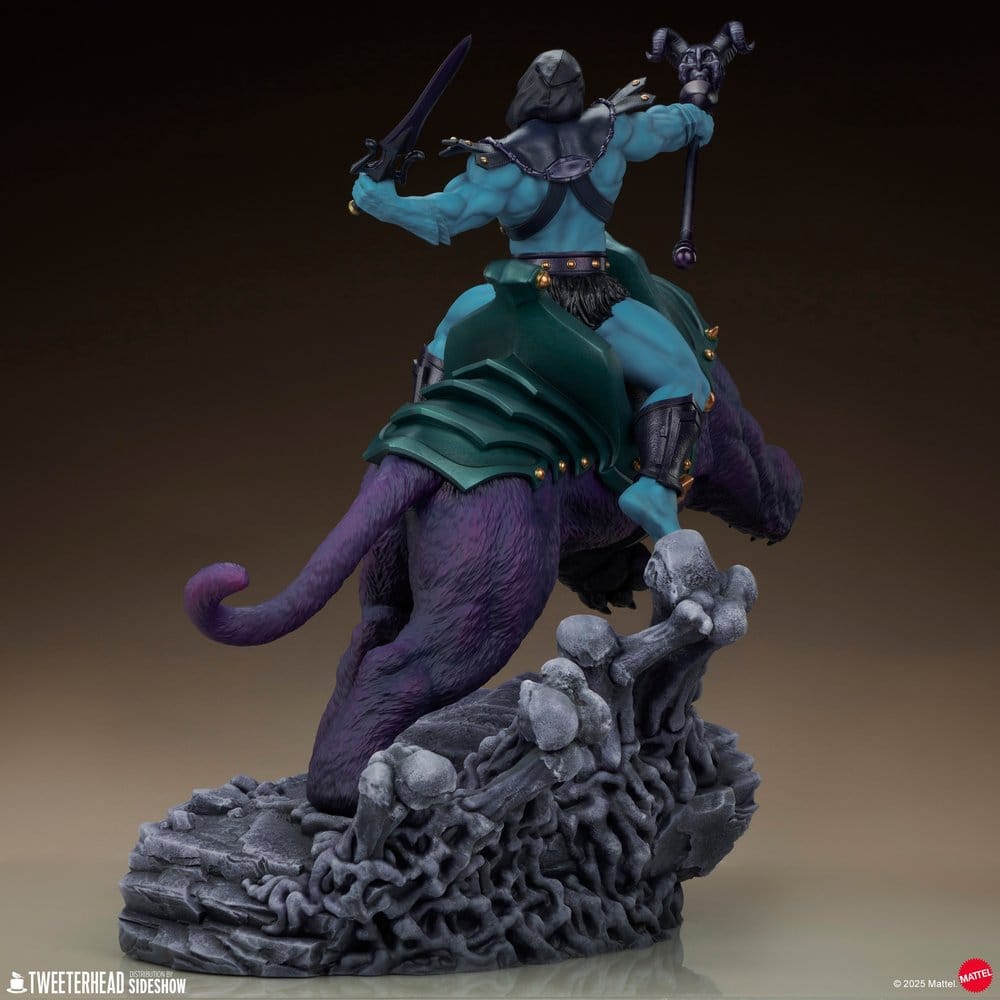 Masters of the Universe 1/4 Estatua Skeletor & Panthor 81 cm