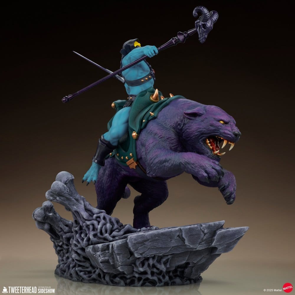 Masters of the Universe 1/4 Estatua Skeletor & Panthor 81 cm