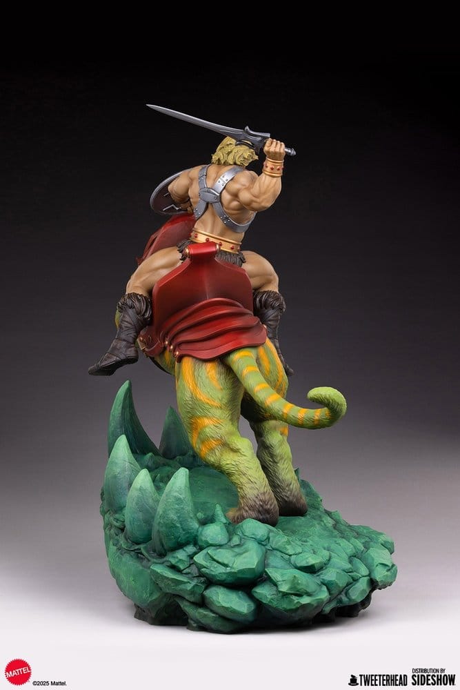 Masters of the Universe 1/4 Estatua He-Man & Battle Cat 76 cm