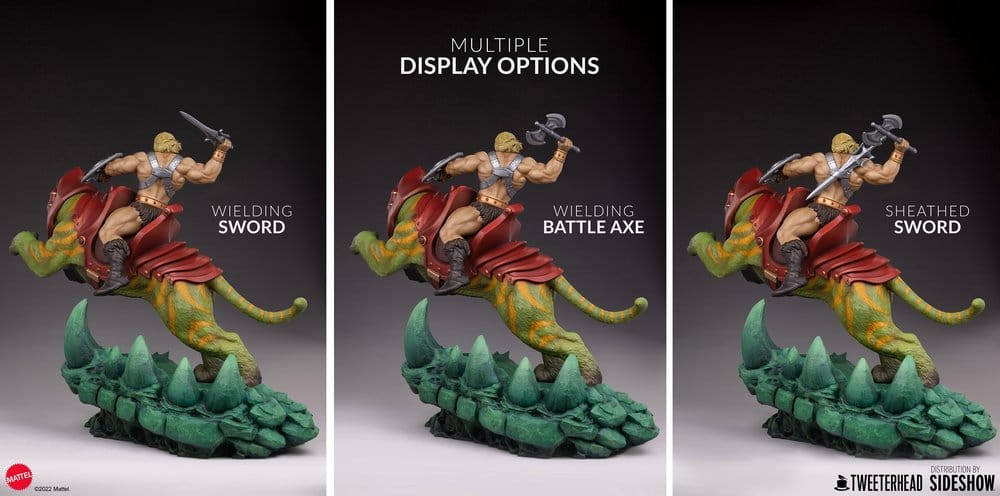 Masters of the Universe 1/4 Estatua He-Man & Battle Cat 76 cm