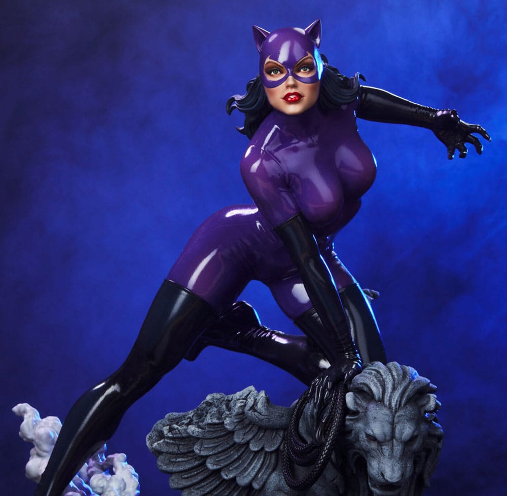DC Comics Estatua 1/6 Catwoman (Purple Edition) 35 cm