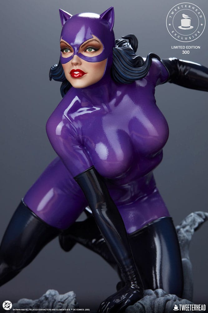 DC Comics Estatua 1/6 Catwoman (Purple Edition) 35 cm