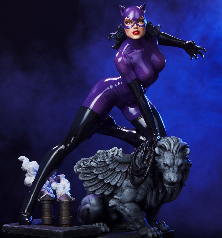 DC Comics Estatua 1/4 Catwoman (Purple Edition) 47 cm