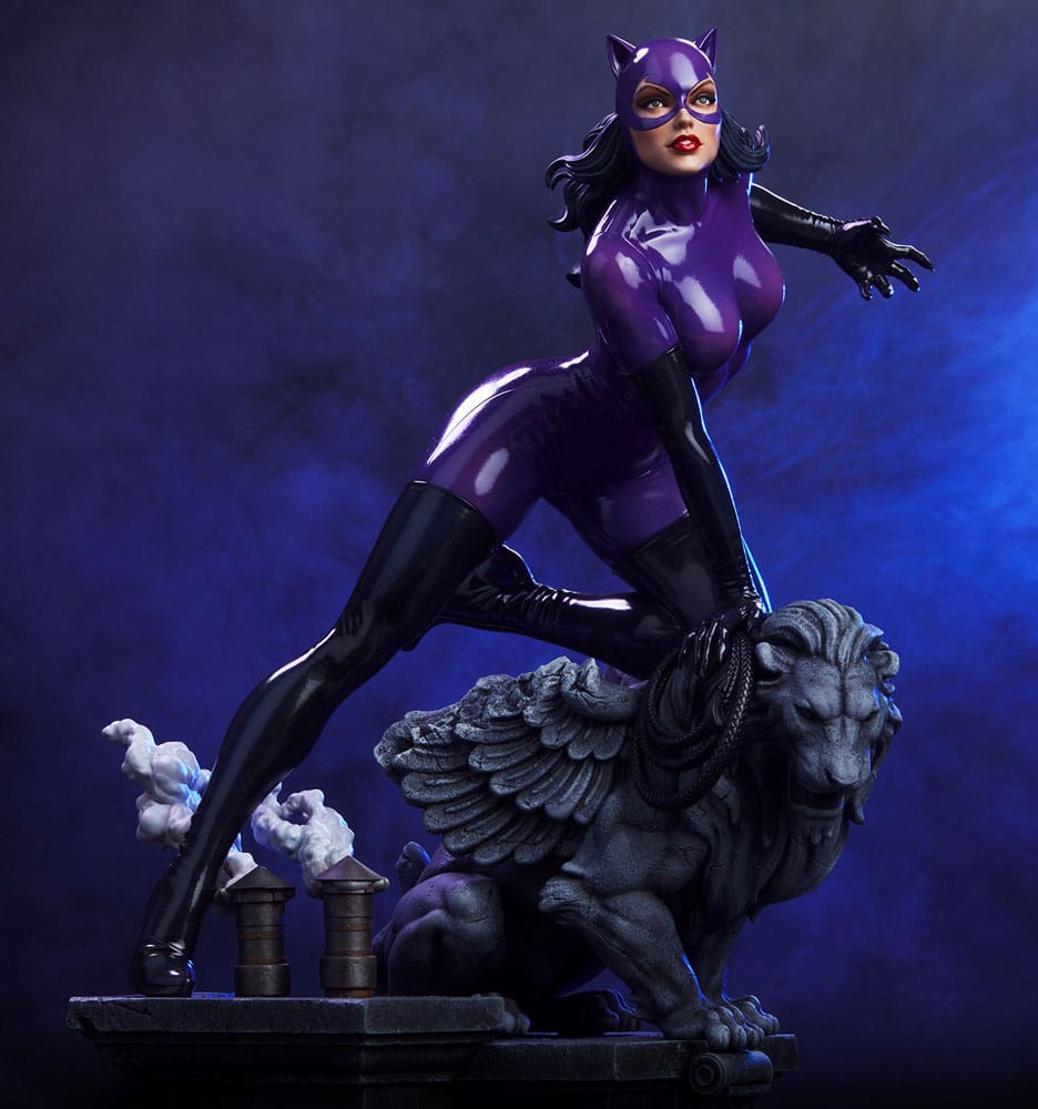 DC Comics Estatua 1/4 Catwoman (Purple Edition) 47 cm