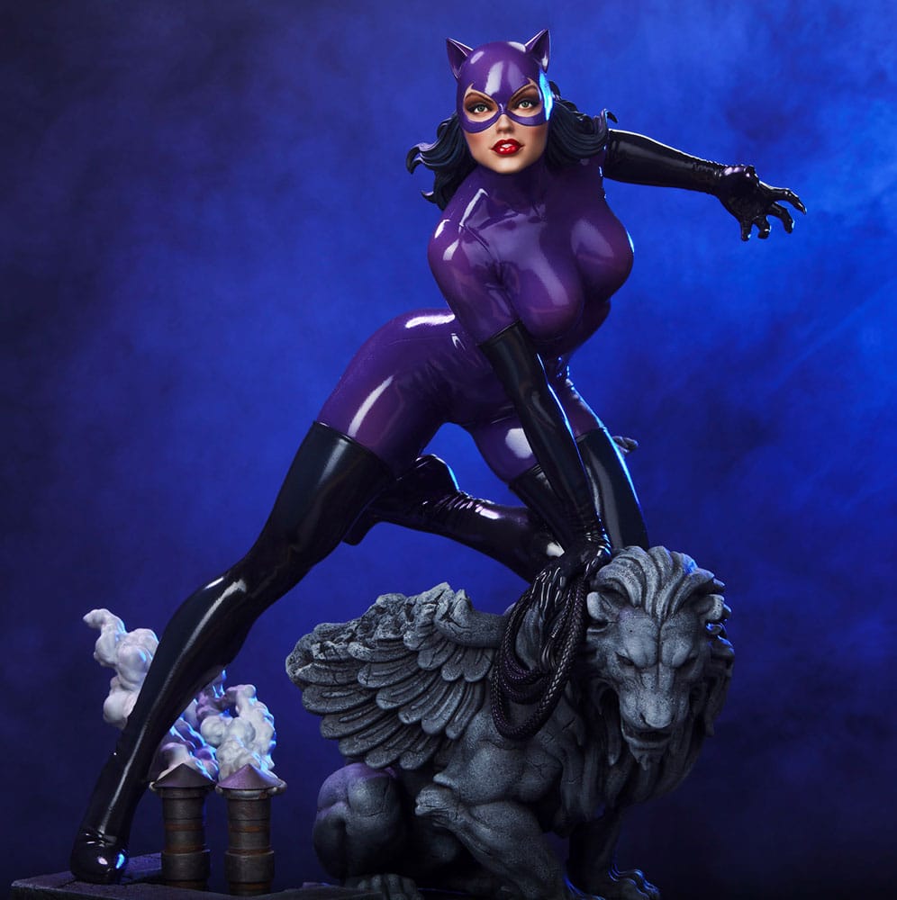 DC Comics Estatua 1/4 Catwoman (Purple Edition) 47 cm