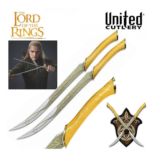 El Señor de los Anillos Réplica 1/1 Puñales de batalla Legolas